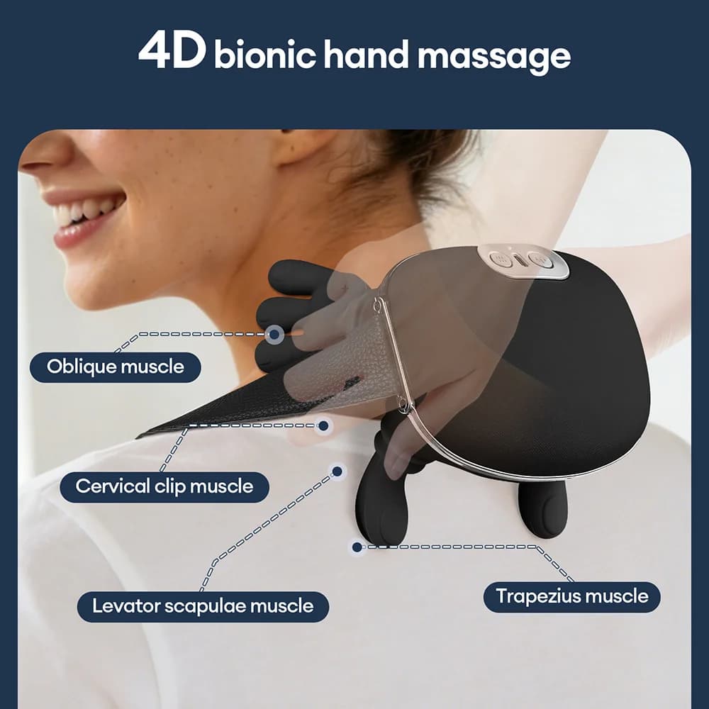 4D Massager — portable and compact